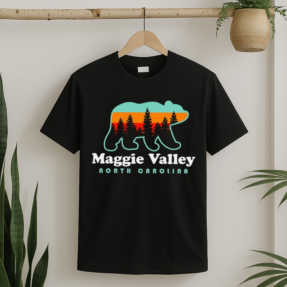 Maggie Valley North Carolina Mountain Town Vacation T-Shirt