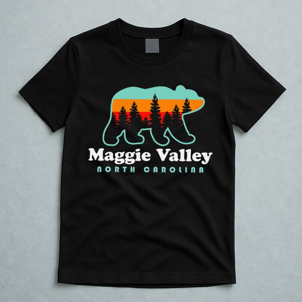 Maggie Valley North Carolina Mountain Town Vacation T-Shirt