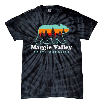 Maggie Valley North Carolina Mountain Town Vacation Tie-Dye T-Shirt