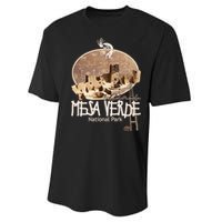 Mesa Verde National Park Colorado Souvenir Anasazi Ruins Performance Sprint T-Shirt