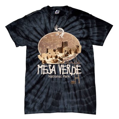 Mesa Verde National Park Colorado Souvenir Anasazi Ruins Tie-Dye T-Shirt