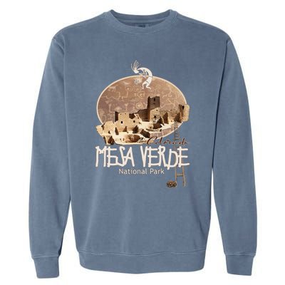 Mesa Verde National Park Colorado Souvenir Anasazi Ruins Garment-Dyed Sweatshirt