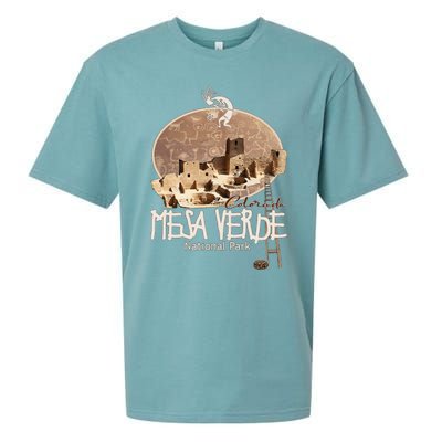 Mesa Verde National Park Colorado Souvenir Anasazi Ruins Sueded Cloud Jersey T-Shirt