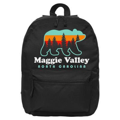 Maggie Valley North Carolina Mountain Town Vacation 16 in Basic Backpack