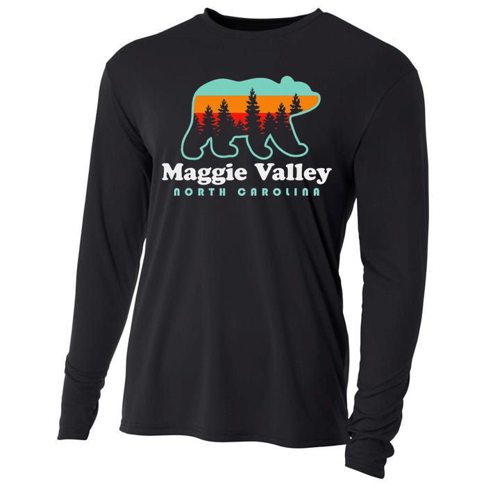 Maggie Valley North Carolina Mountain Town Vacation Cooling Performance Long Sleeve Crew