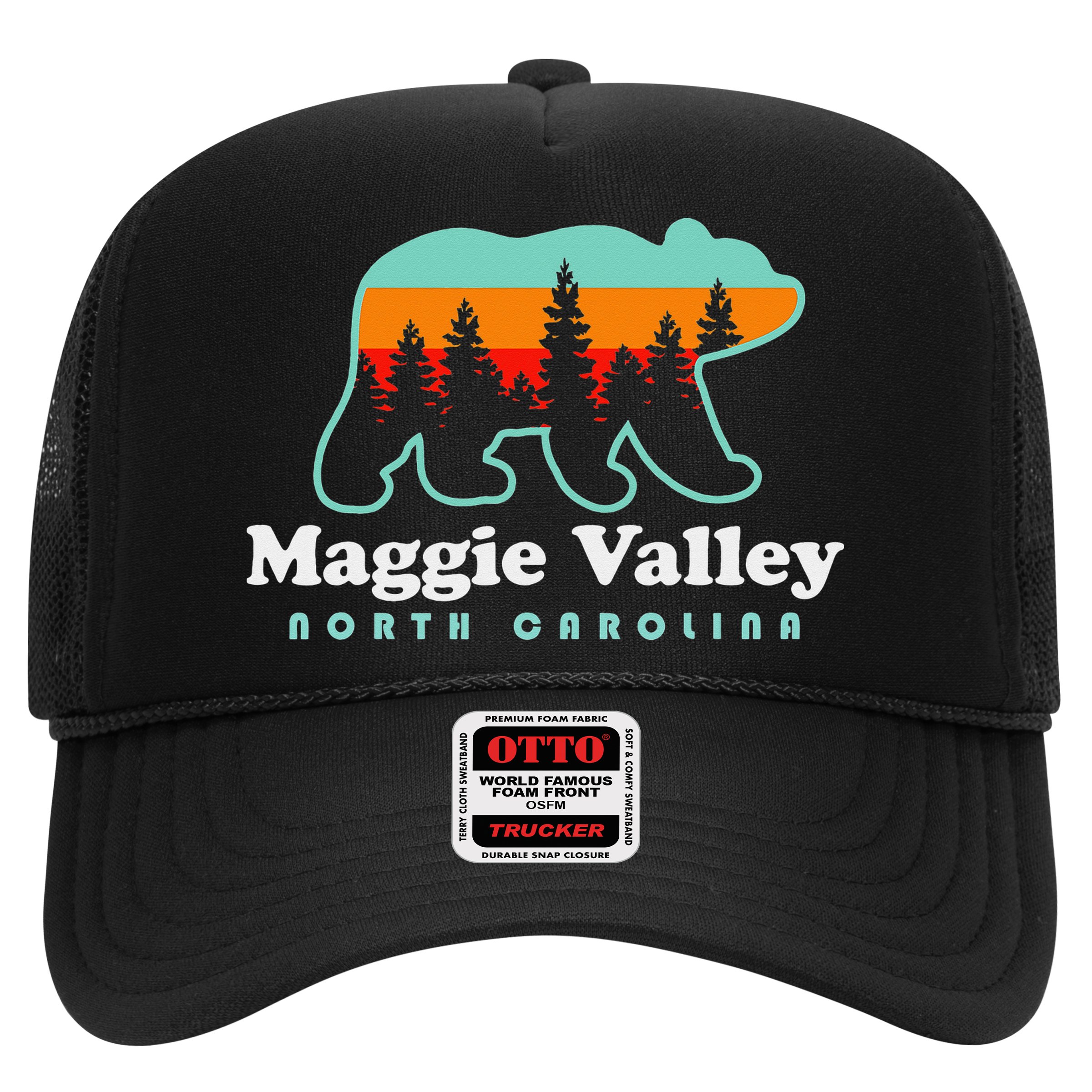 Maggie Valley North Carolina Mountain Town Vacation Hat