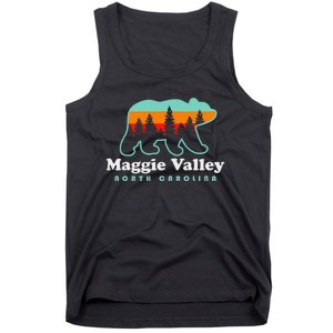 Maggie Valley North Carolina Mountain Town Vacation Tank Top