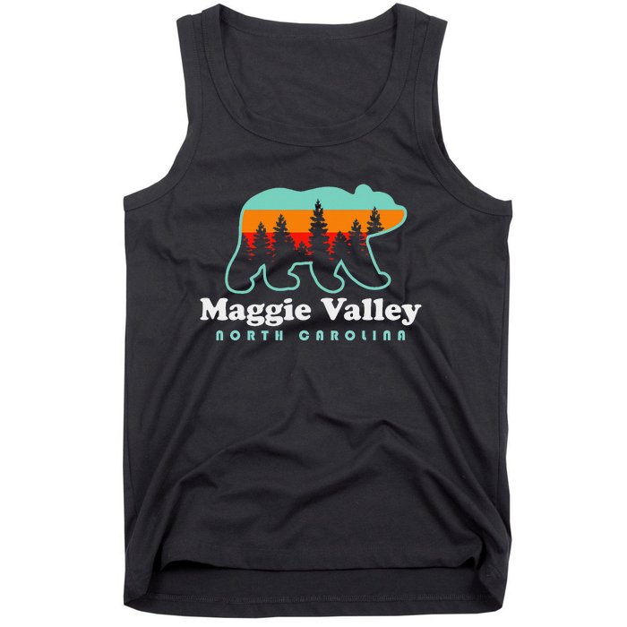 Maggie Valley North Carolina Mountain Town Vacation Tank Top