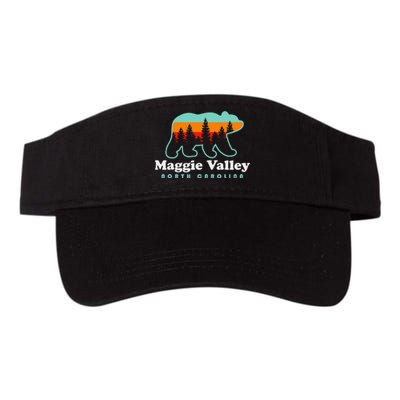 Maggie Valley North Carolina Mountain Town Vacation Valucap Bio-Washed Visor