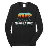 Maggie Valley North Carolina Mountain Town Vacation Long Sleeve Shirt