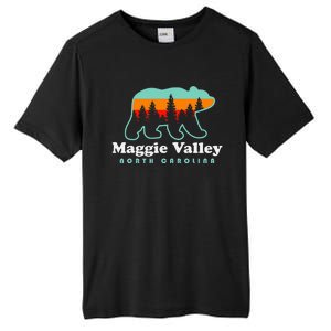 Maggie Valley North Carolina Mountain Town Vacation Tall Fusion ChromaSoft Performance T-Shirt