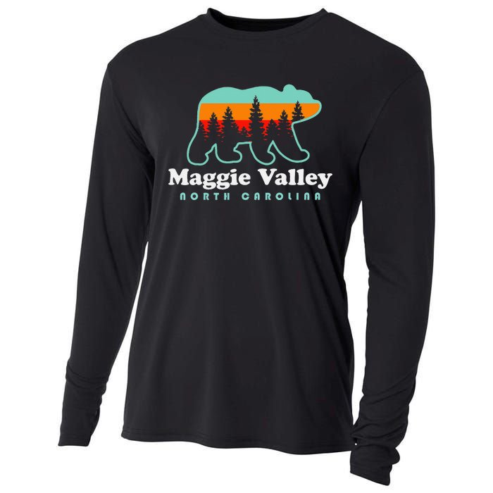 Maggie Valley North Carolina Mountain Town Vacation Cooling Performance Long Sleeve Crew