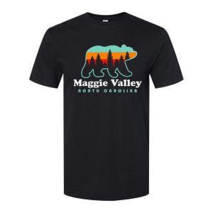 Maggie Valley North Carolina Mountain Town Vacation Softstyle CVC T-Shirt