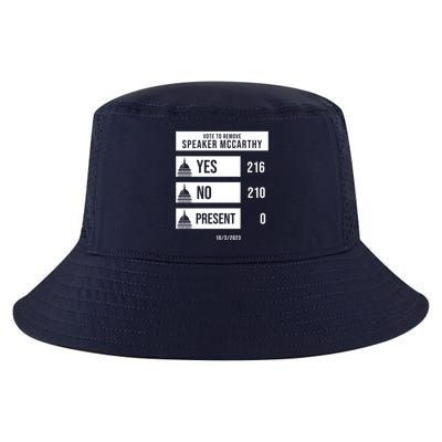 McCarthy Voted Out Political Poll Cool Comfort Performance Bucket Hat