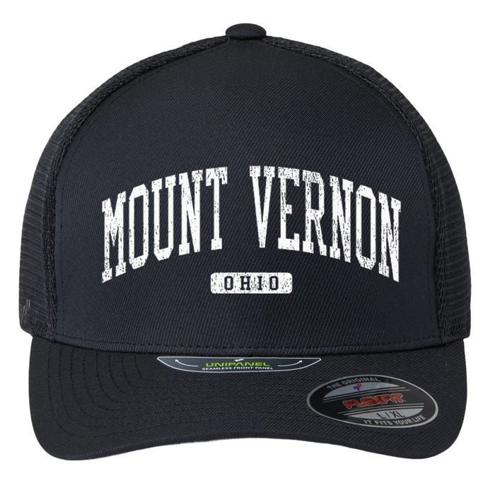 Mount Vernon Ohio Oh Js03 College University Style Flexfit Unipanel Trucker Cap