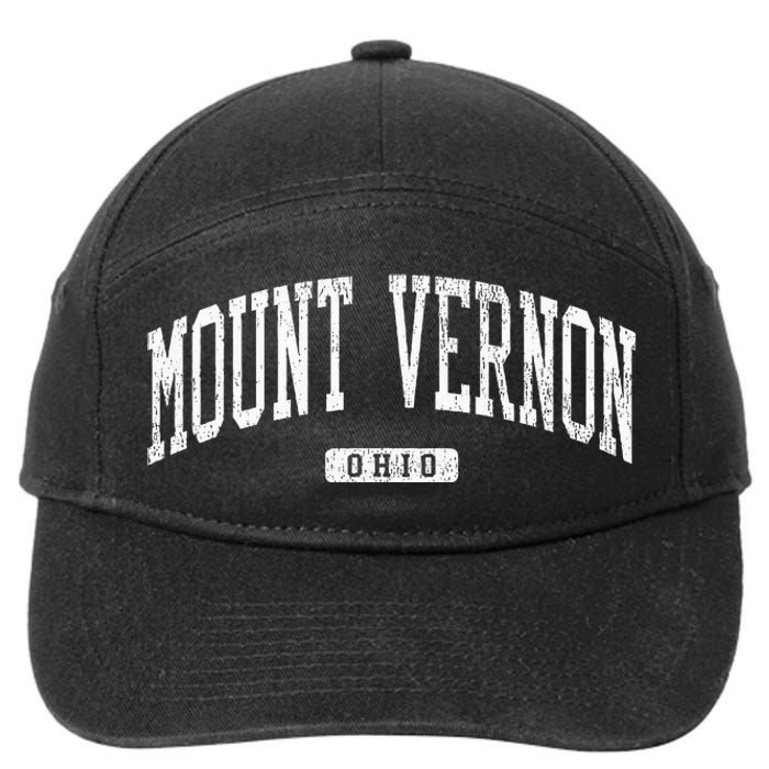 Mount Vernon Ohio Oh Js03 College University Style 7-Panel Snapback Hat