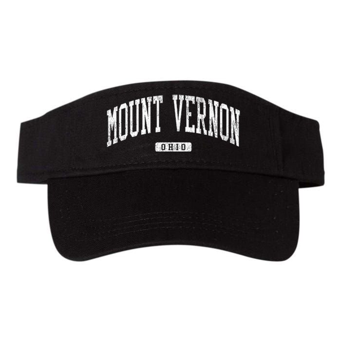 Mount Vernon Ohio Oh Js03 College University Style Valucap Bio-Washed Visor