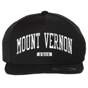 Mount Vernon Ohio Oh Js03 College University Style Wool Snapback Cap