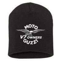 Moto V7 Owners Guzzi Short Acrylic Beanie