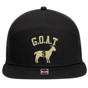  MVP Goat 9 Football  7 Panel Mesh Trucker Snapback Hat