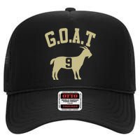  MVP Goat 9 Football  High Crown Mesh Back Trucker Hat