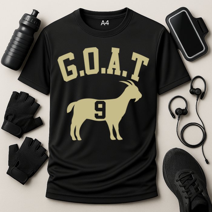  MVP Goat 9 Football  Cooling Performance Crew T-Shirt