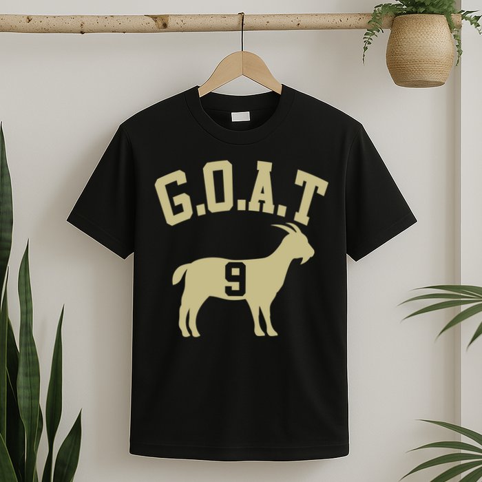  MVP Goat 9 Football  T-Shirt