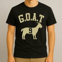  MVP Goat 9 Football  T-Shirt