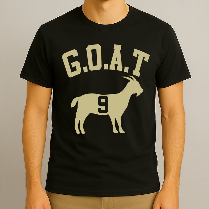  MVP Goat 9 Football  T-Shirt