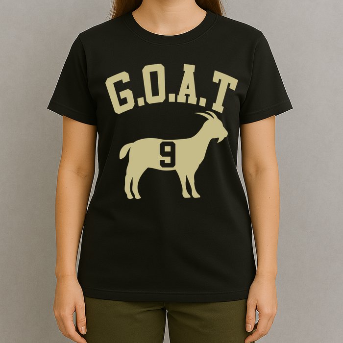  MVP Goat 9 Football  T-Shirt