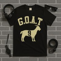  MVP Goat 9 Football  T-Shirt
