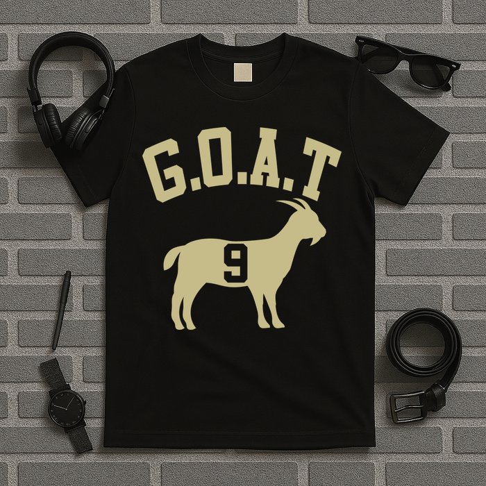  MVP Goat 9 Football  T-Shirt