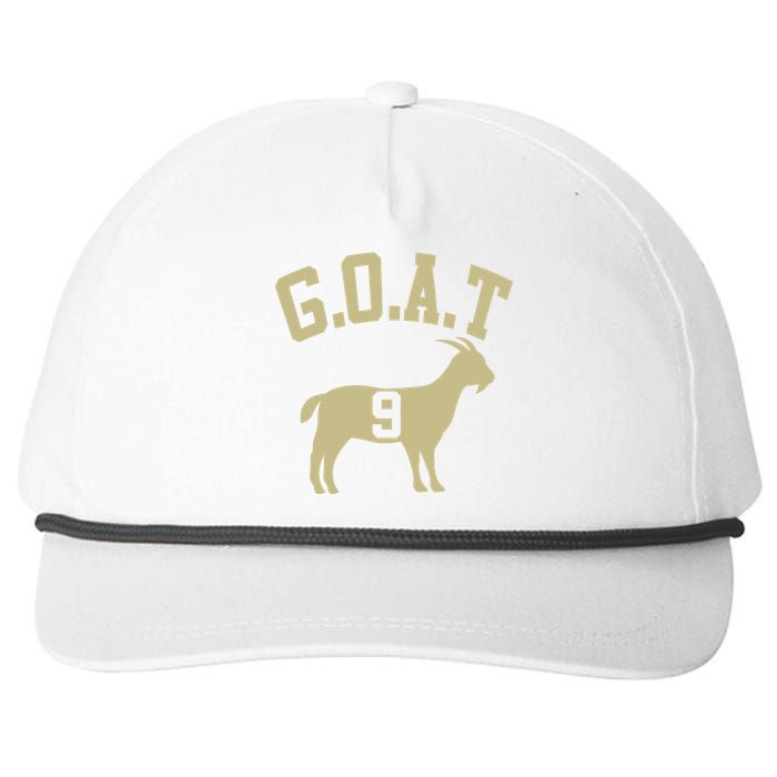  MVP Goat 9 Football  Snapback Five-Panel Rope Hat