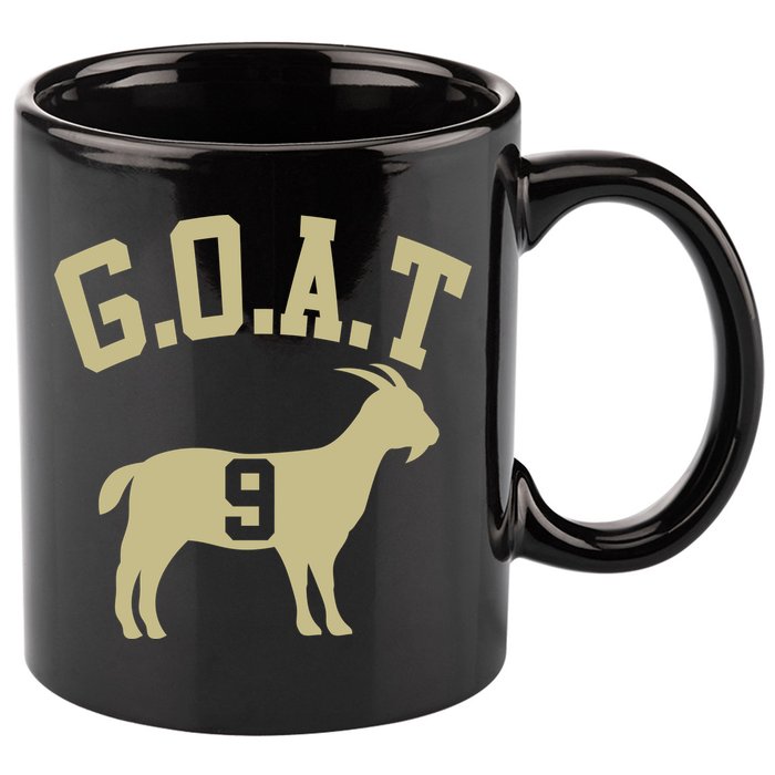  MVP Goat 9 Football  11oz C Handle Ceramic Mug