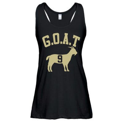  MVP Goat 9 Football  Ladies Essential Flowy Tank