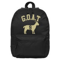  MVP Goat 9 Football  16 in Basic Backpack