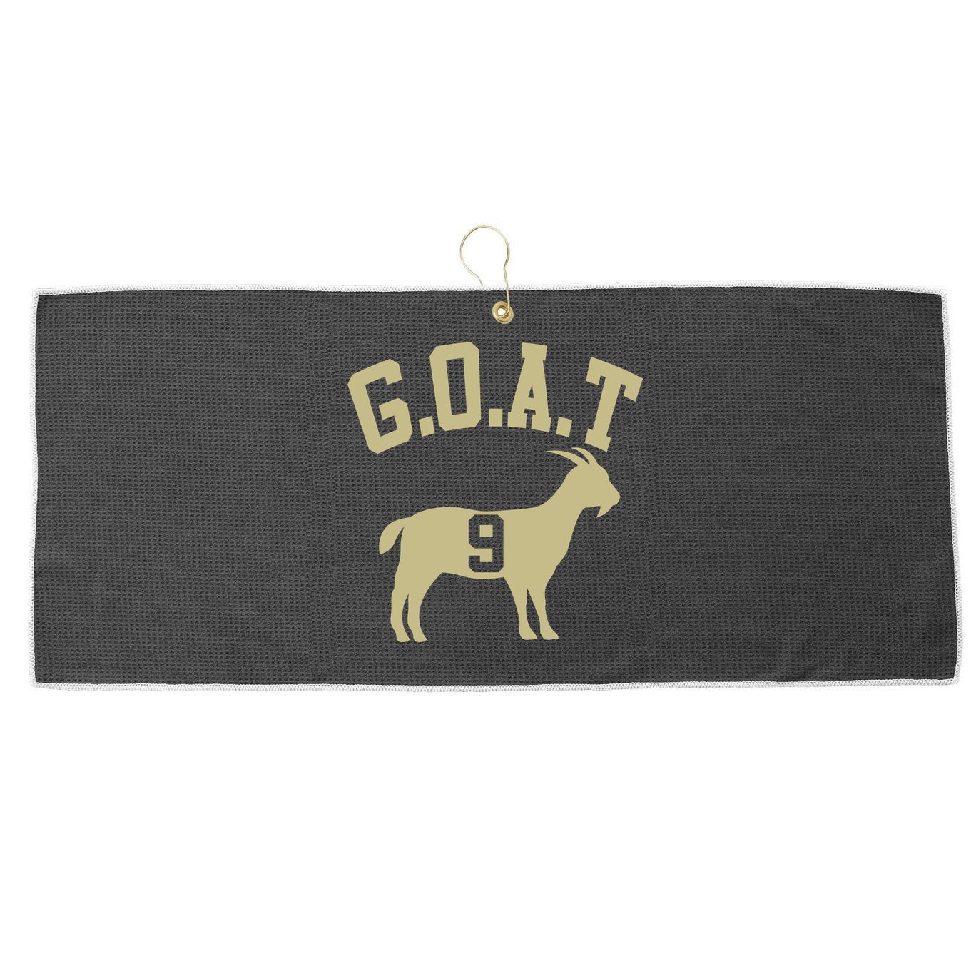  MVP Goat 9 Football  Large Microfiber Waffle Golf Towel