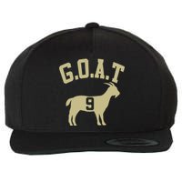  MVP Goat 9 Football  Wool Snapback Cap