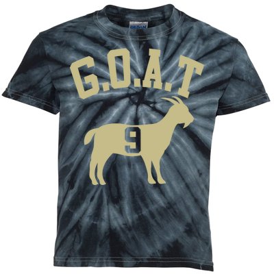  MVP Goat 9 Football  Kids Tie-Dye T-Shirt