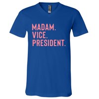 Madam Vice President Great Gift V-Neck T-Shirt