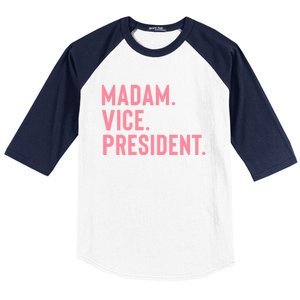 Madam Vice President Great Gift Baseball Sleeve Shirt