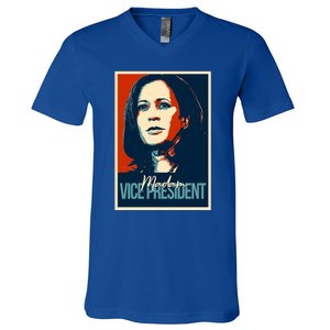 Madam Vice President Gift V-Neck T-Shirt