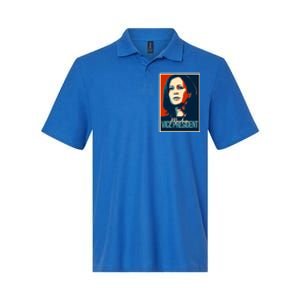 Madam Vice President Gift Softstyle Adult Sport Polo