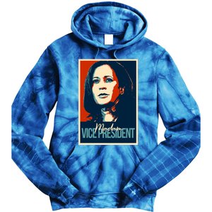 Madam Vice President Gift Tie Dye Hoodie