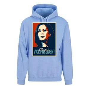 Madam Vice President Gift Unisex Surf Hoodie