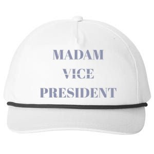 Madam Vice President Snapback Five-Panel Rope Hat