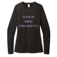 Madam Vice President Womens CVC Long Sleeve Shirt