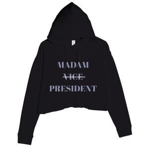 Madam Vice President Crop Fleece Hoodie