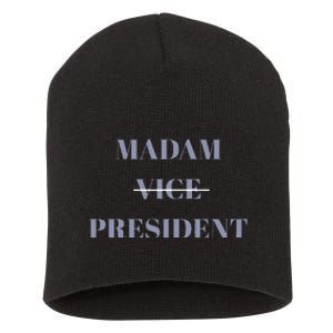 Madam Vice President Short Acrylic Beanie