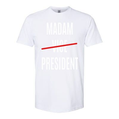 Madam Vice President Turned Madam President Great Gift Softstyle CVC T-Shirt